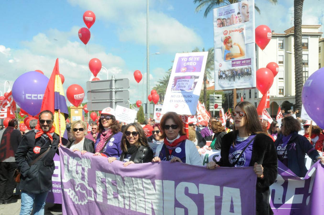 Fotos: Manifestación del Primero de Mayo en Mérida