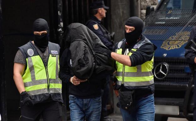 El yihadista detenido en Durango, Vizcaya.
