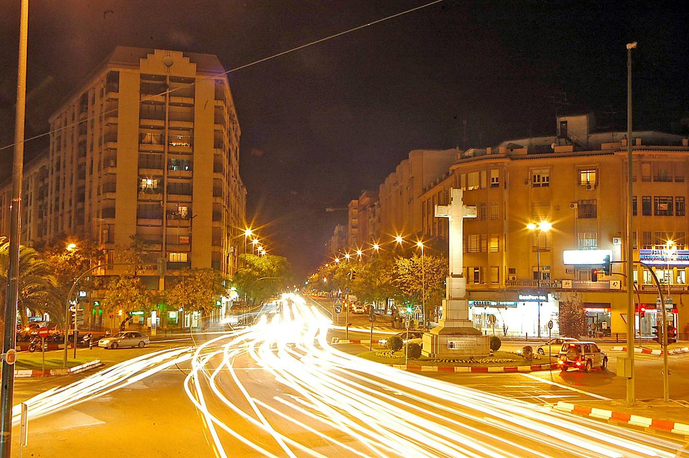 27-Imagen nocturna en el año 2007.