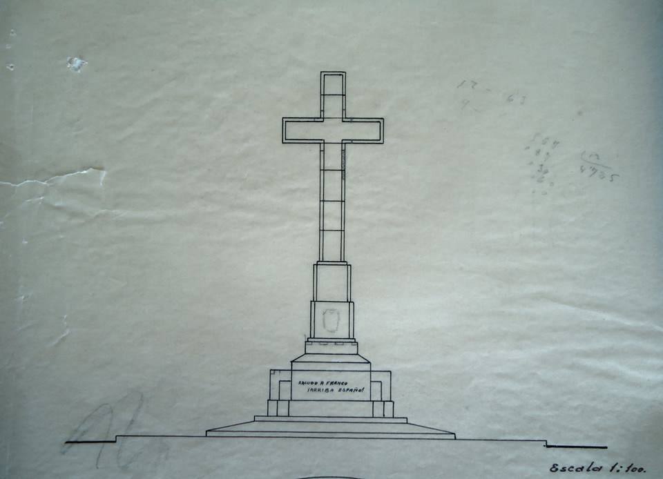 3-Documento en el Ayuntamiento sobre la construcción de la Cruz.