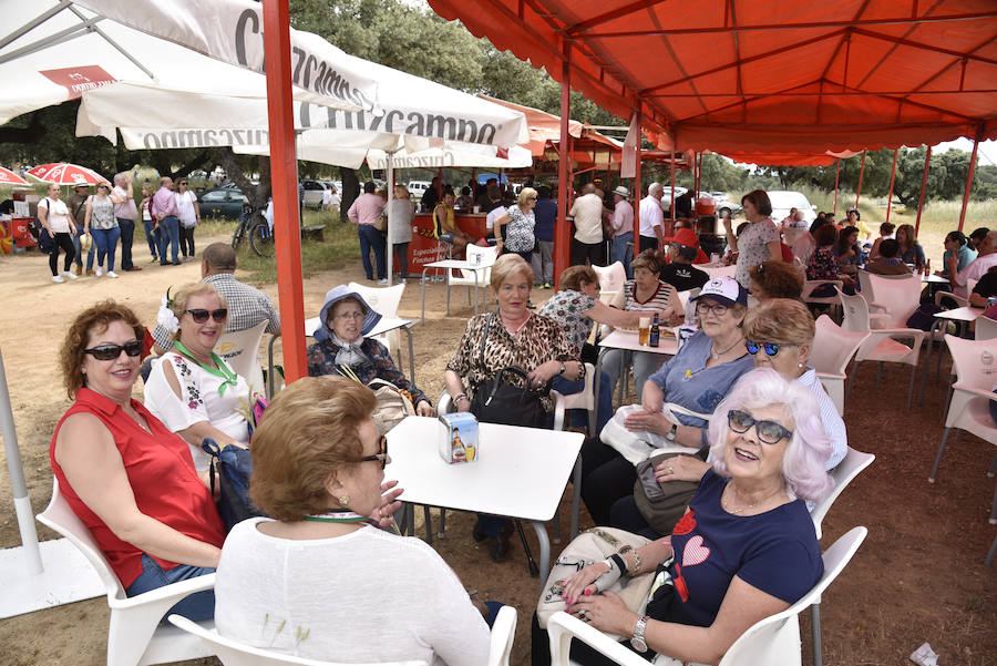 Los tradicionales Coros y Danzas y las canciones populares volvieron ayer a homenajear al patrón de los agricultores y del campo