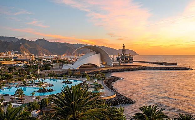 Vista de Santa Cruz de Tenerife.