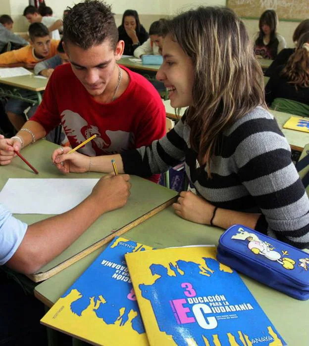 Imagen de archivo de una clase de Ciudadanía. :: 