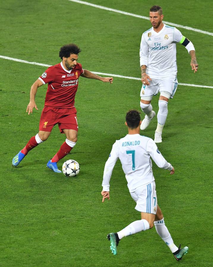 Las mejores imágenes de la final de la Champions League disputada en Kiev entre el Real Madrid y el Liverpool. 