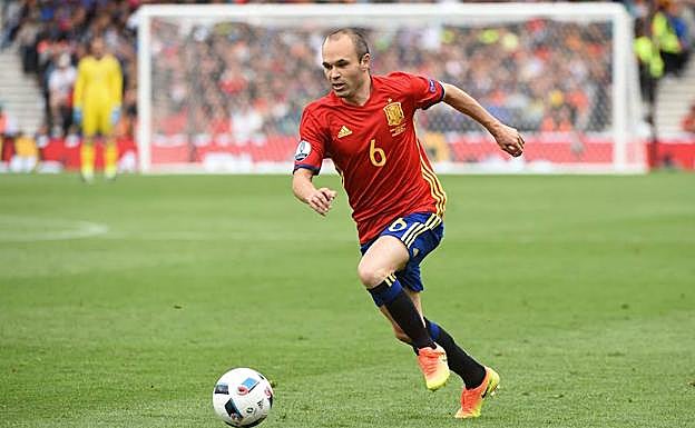 La última cita de un mago del fútbol - Andrés Iniesta centrocampista Barcelona y Selección Española de fútbol Rusia 2018