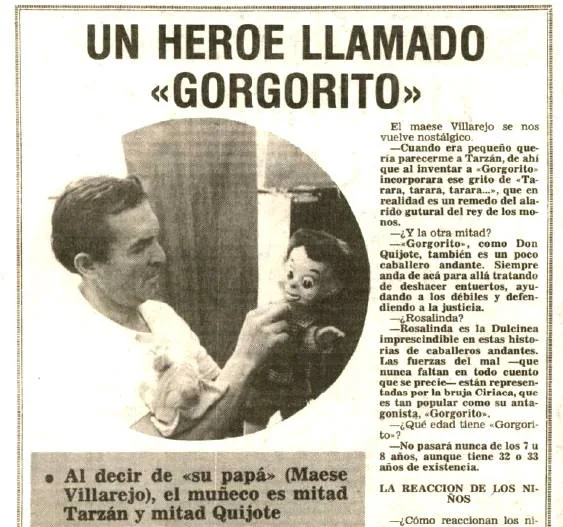 18-Entrevista a Maese Villarejo en el Diario HOY del 29 de mayo de 1974.