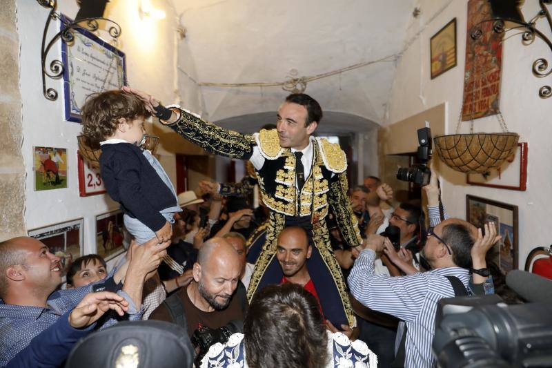 Festejo taurino de las Ferias de San fernando 2018, con Ponce, De Justo y Garrido.