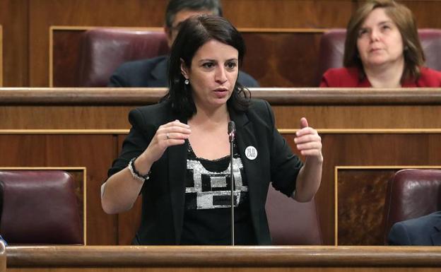 Adriana Lastra, número dos del PSOE y nueva portavoz en el Congreso.