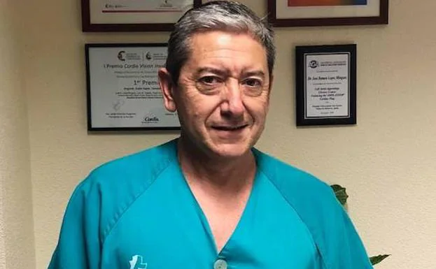 José Ramón López-Mínguez es jefe de Hemodinámica y Cardiología Intervencionista del hospital Infanta Cristina.: HOY
