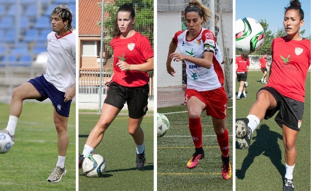 De izquierda a derecha: Emilio Pinto, Marta Parralejo, Estefania Lima 'Estefa' y Nayadet López. 