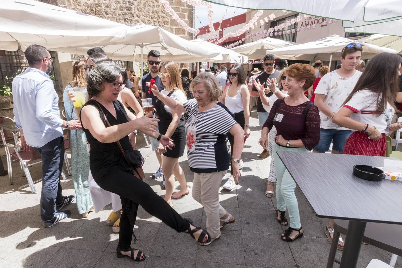 El buen tiempo ha colaborado para que los placentinos difruten de su feria