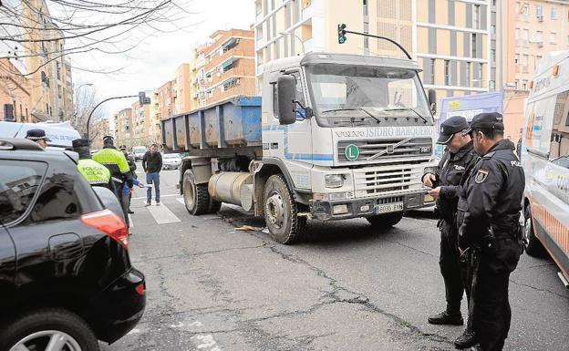 Imágenes de los momentos posteriores al atropello, ocurrido en 2015:: HOY