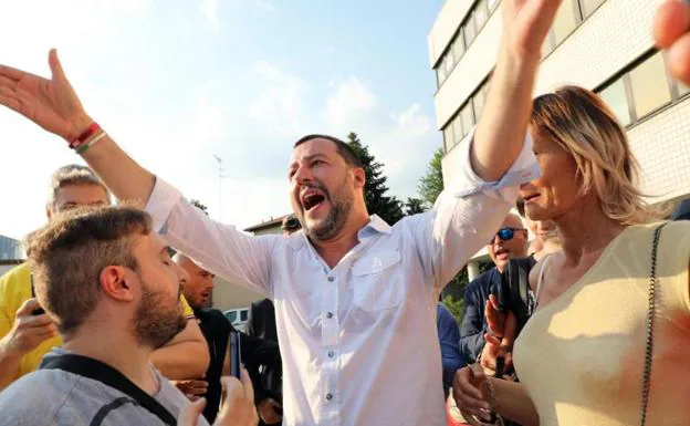 Matteo Salvini, ministro de Interior italiano.