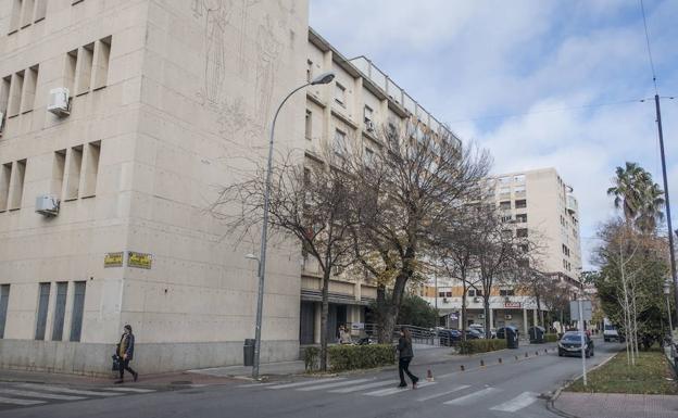 Juzgados de Badajoz en la avenida Colón.