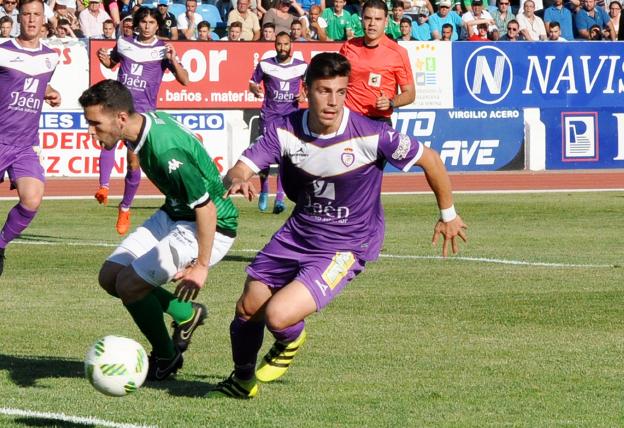 Ordóñez, con el Jaén. :: e. d.