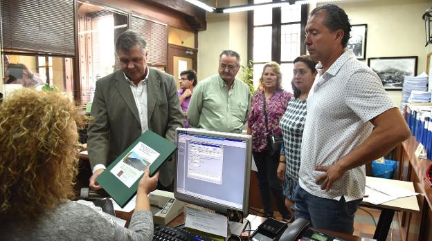 Registro de la propuesta de modificación del PGM para Santa Bárbara en mayo de 2017. :: david palma