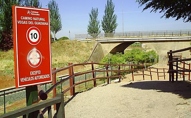 Inicio de la Vía Verde en Villanueva de la Serena:: HOY
