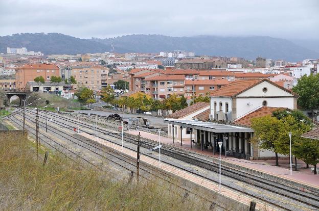 Instalaciones actuales de la estación de tren de Plasencia. :: Hoy