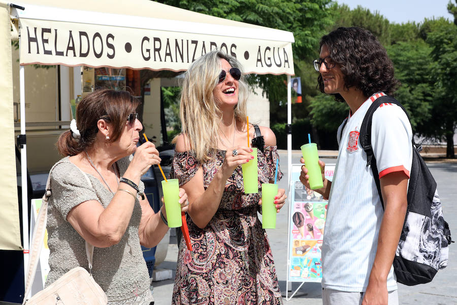 Las temperaturas superaron los 40 grados en casi todo el territorio extremeño