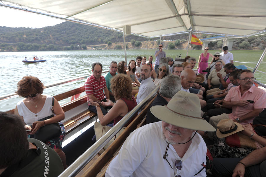 El nuevo tramo navegable permite mirar el Salto del Gitano desde una perspectiva hasta ahora inédita