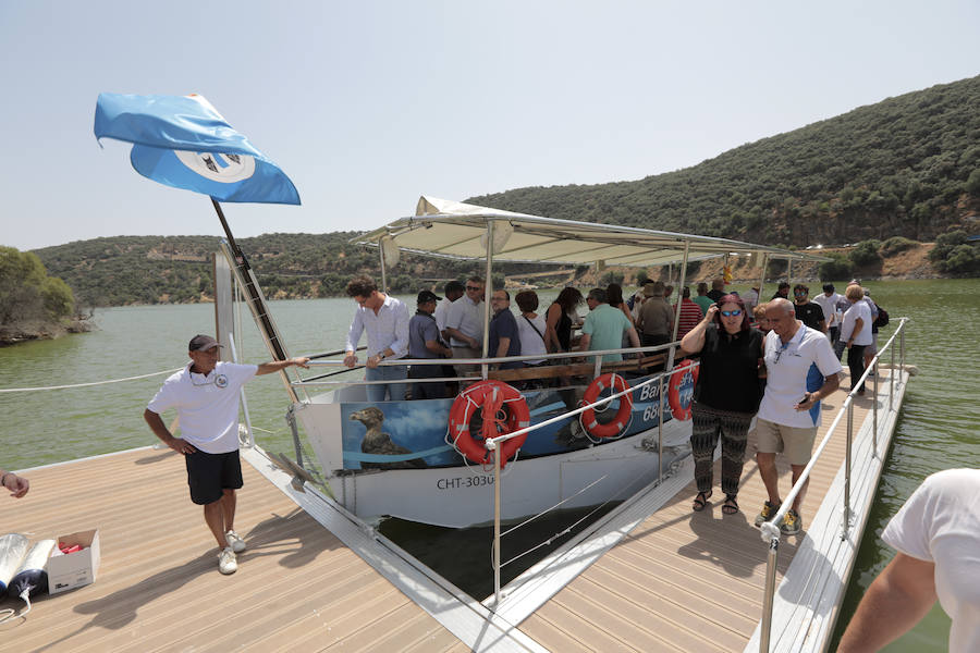 El nuevo tramo navegable permite mirar el Salto del Gitano desde una perspectiva hasta ahora inédita