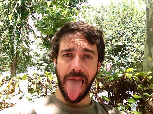  Actor. El humor es una de las bazas de Alberto Amarilla para afrontar la vida.