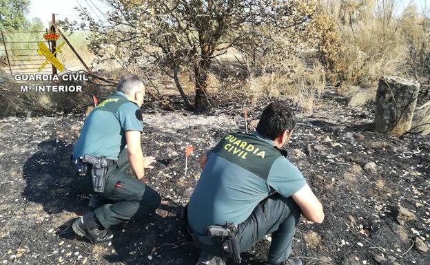 Detenido el presunto autor de dos incendios forestales en Torrejoncillo