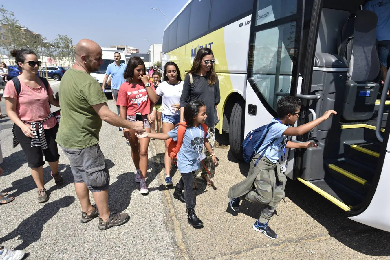 Los niños viajarán con destino a los campamentos de refugiados de Tindouf, en Argelia.