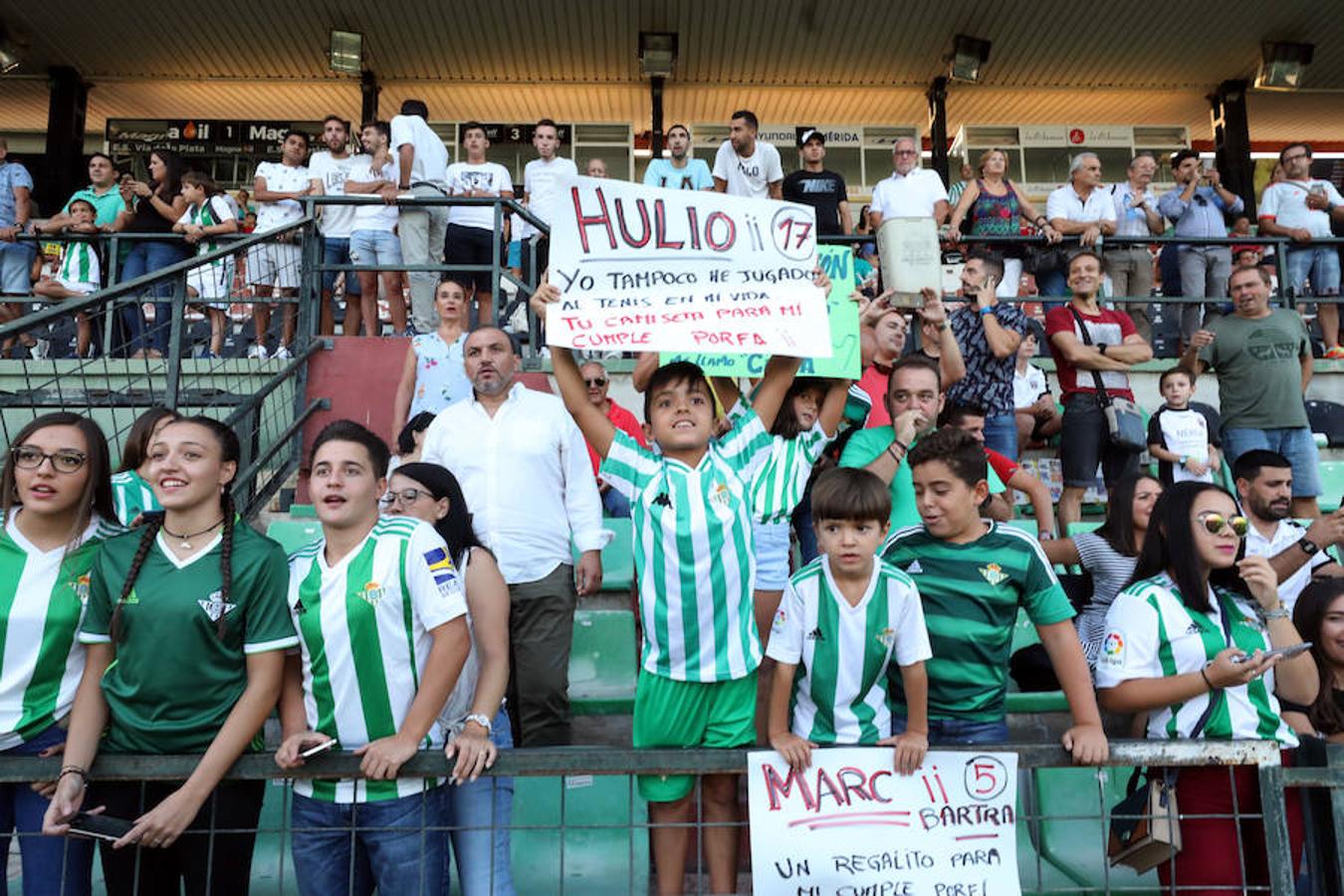 El conjunto de Setién derrota al Mérida en un amistoso en el que lució la calidad de sus figuras ofensivas