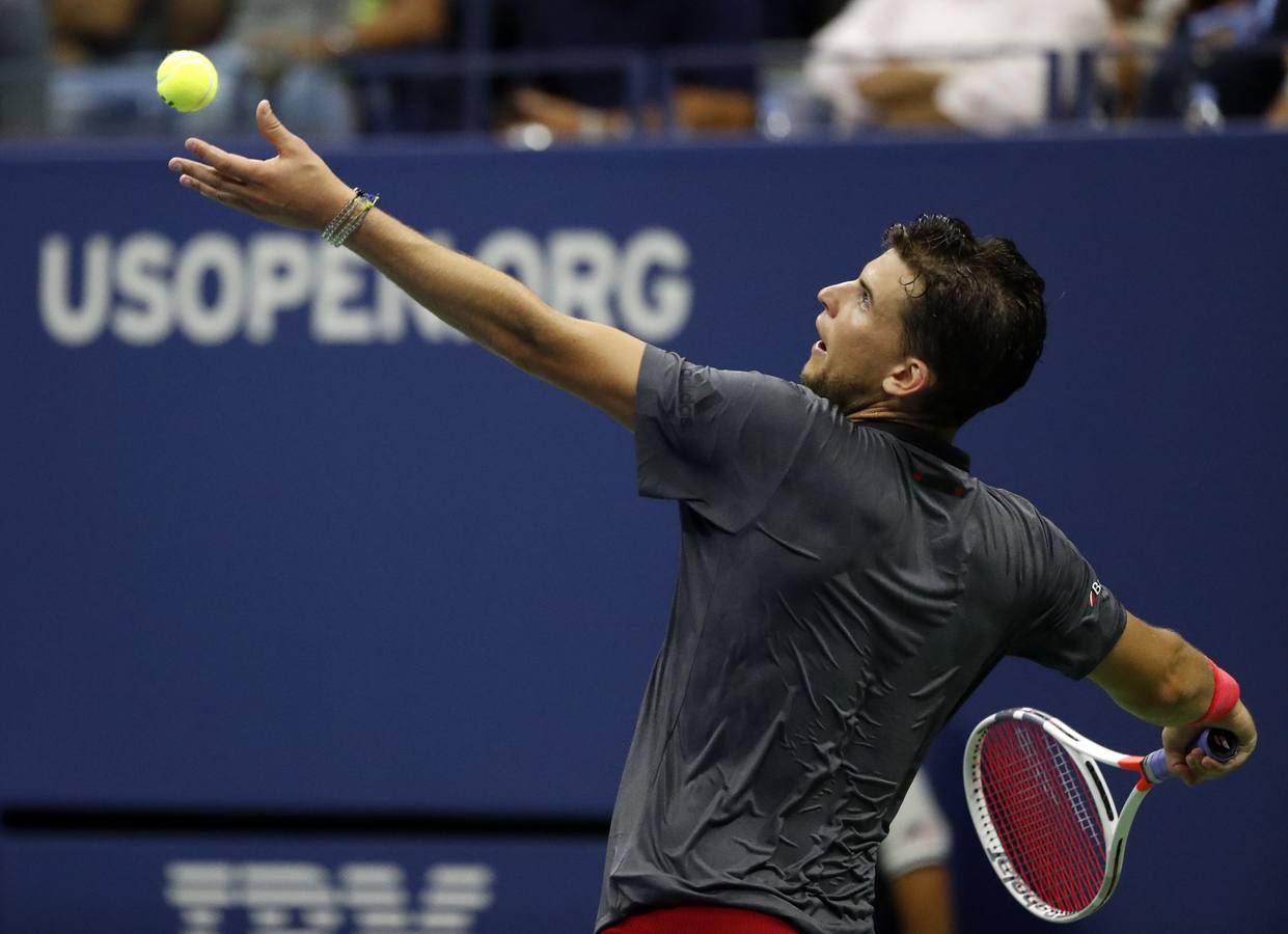 Las mejores imágenes del partido de cuartos de final del Abierto de Estados Unidos entre Rafa Nadal y Dominic Thiem. 