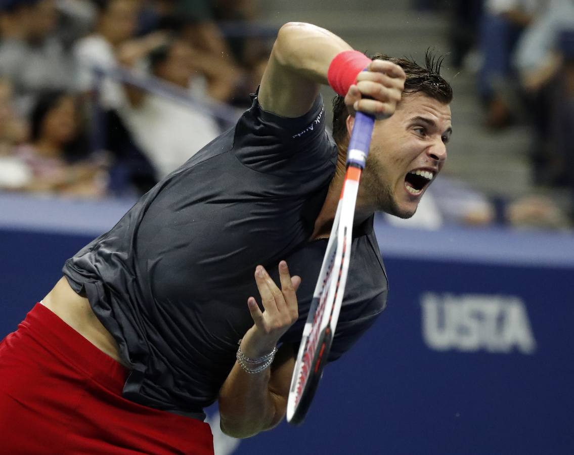 Las mejores imágenes del partido de cuartos de final del Abierto de Estados Unidos entre Rafa Nadal y Dominic Thiem. 