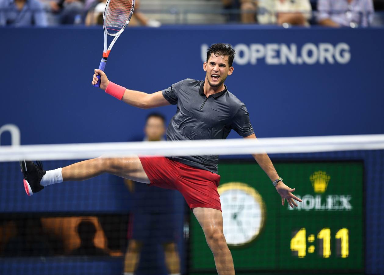 Las mejores imágenes del partido de cuartos de final del Abierto de Estados Unidos entre Rafa Nadal y Dominic Thiem. 