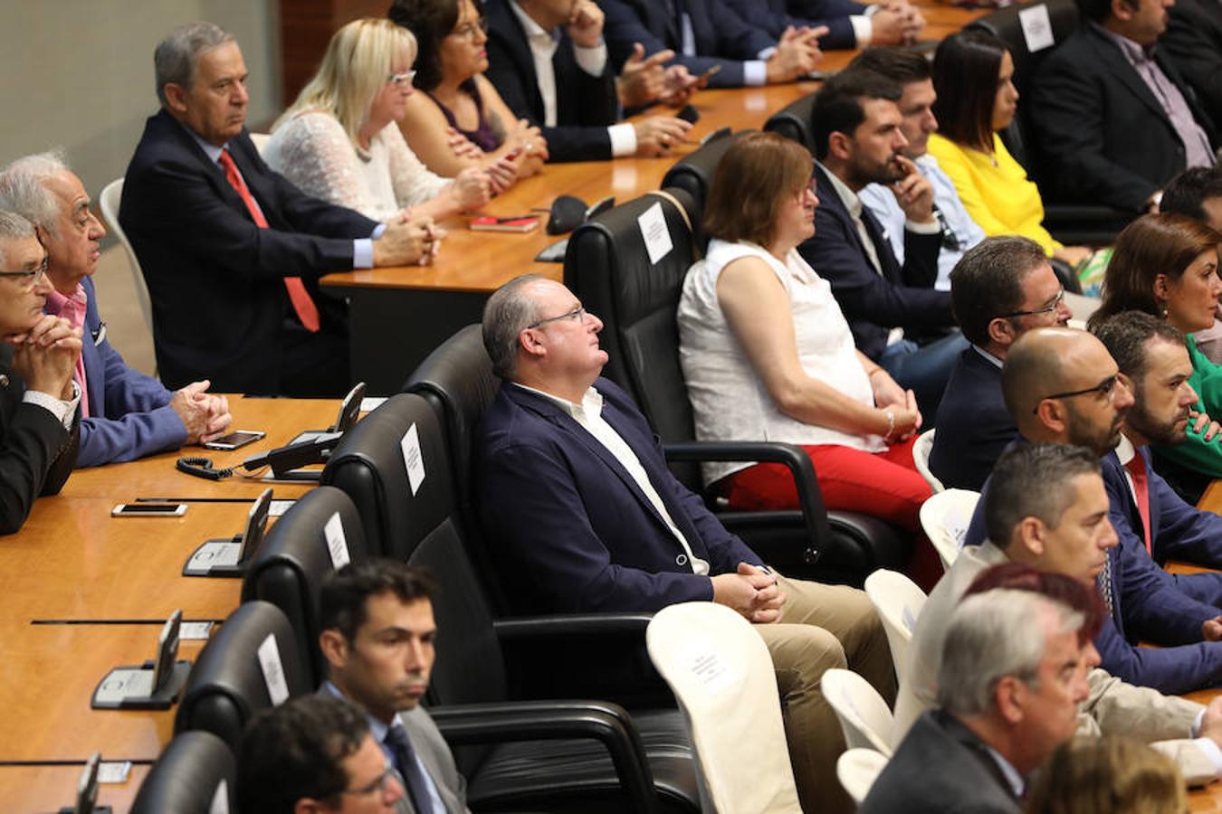 El presidente de la Junta, Guillermo Fernández Vara, ha pedido un pacto de Estado para abordar el reto demográfico y el cambio climático