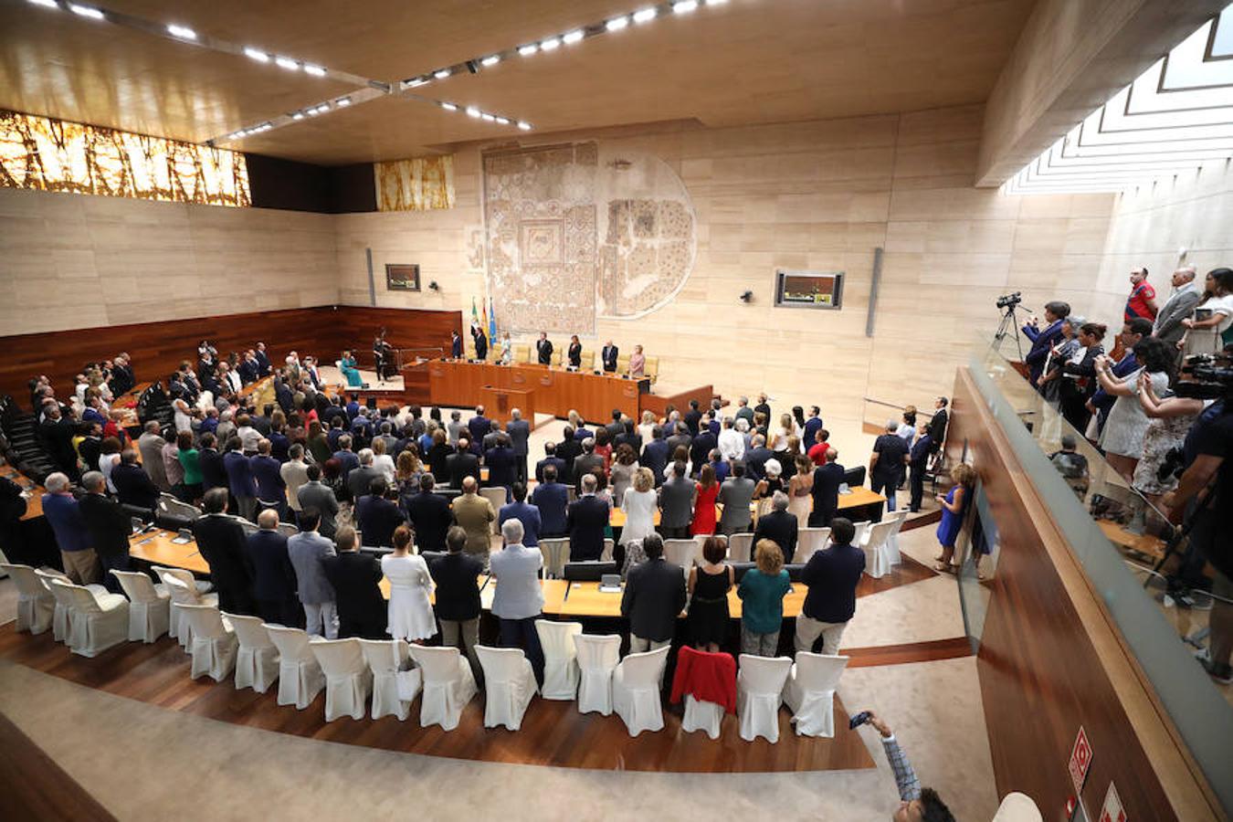 El presidente de la Junta, Guillermo Fernández Vara, ha pedido un pacto de Estado para abordar el reto demográfico y el cambio climático