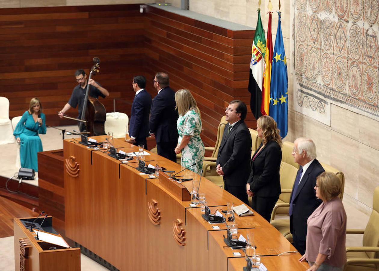 El presidente de la Junta, Guillermo Fernández Vara, ha pedido un pacto de Estado para abordar el reto demográfico y el cambio climático