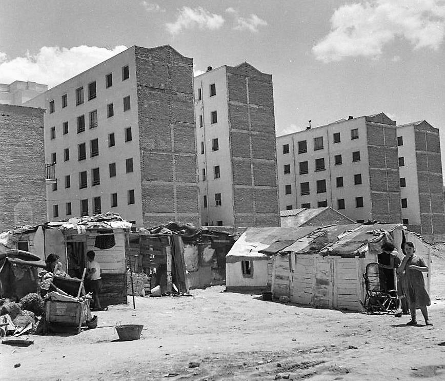 En Legazpi, en 1956. (Fotografía Juan Pando Barrero/Fototeca Nacional).