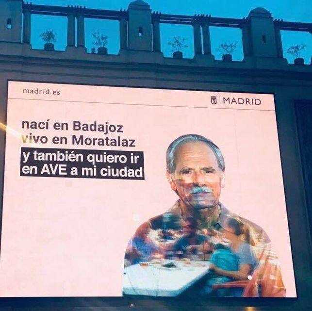 El cartel polémico del Ayuntamiento de Madrid. El cartel 'retocado'.