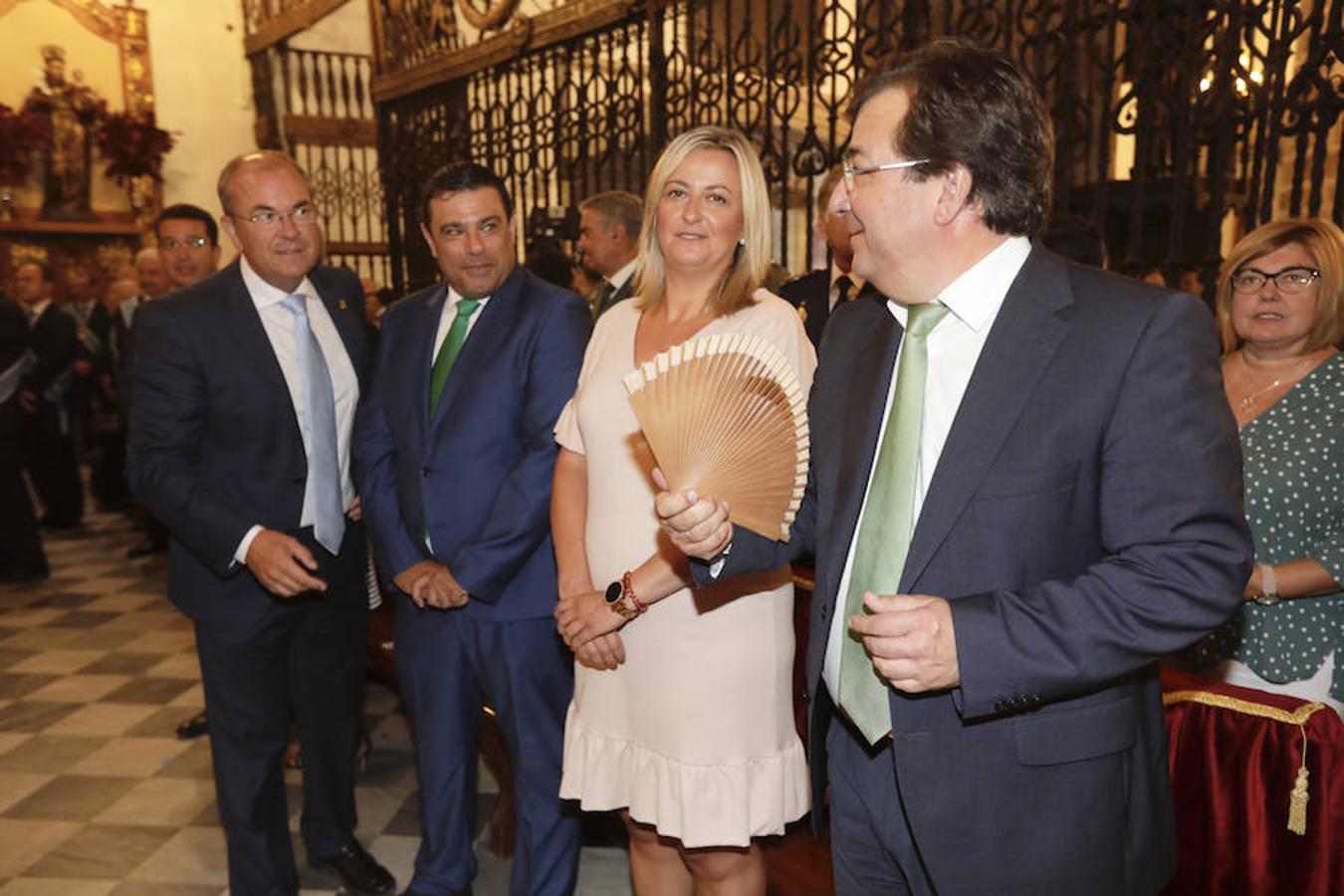 Miles de peregrinos han llegado hoy hasta el Real Monasterio, para participar en la fiesta popular y religiosa con motivo de la patrona