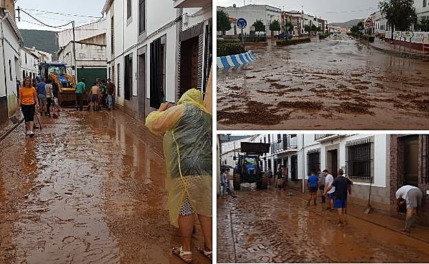 Algunas viviendas se han anegado de agua
