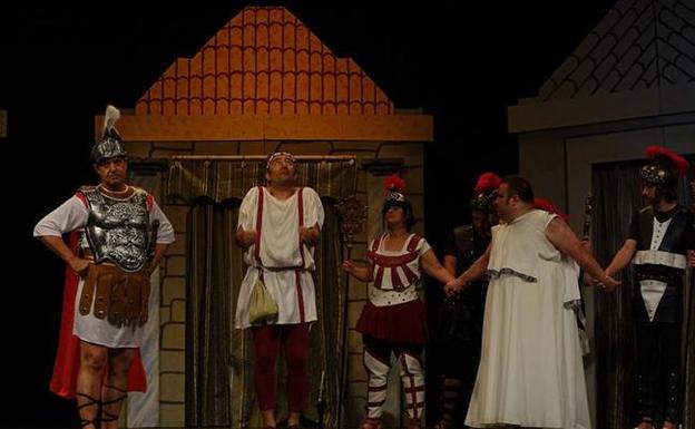 La comedia 'Están locos estos romanos' llega este domingo al López de Ayala de Badajoz