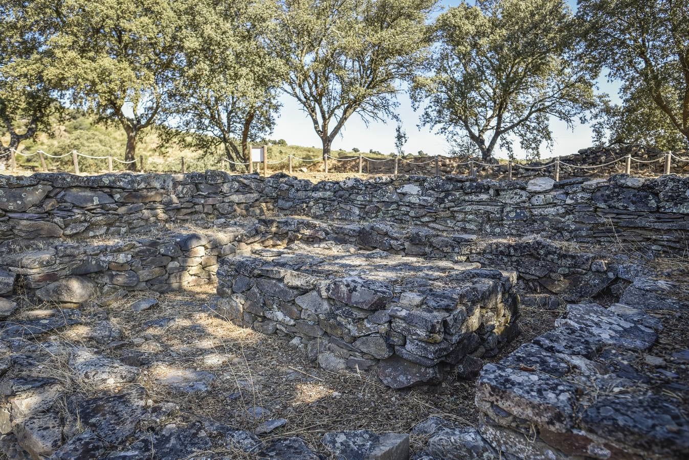 Junto a Higuera la Real se halla el Castrejón de Capote. Un yacimiento Celta en el que se pueden contemplar restos de viviendas, murallas, talleres y un pequeño santuario. Aunque los primeros indicios de población en estas tierras datan del periodo Calcolítico, los restos que se pueden visitar en este castro pertenecen a la etapa comprendida entre los siglos V y I antes de Cristo.