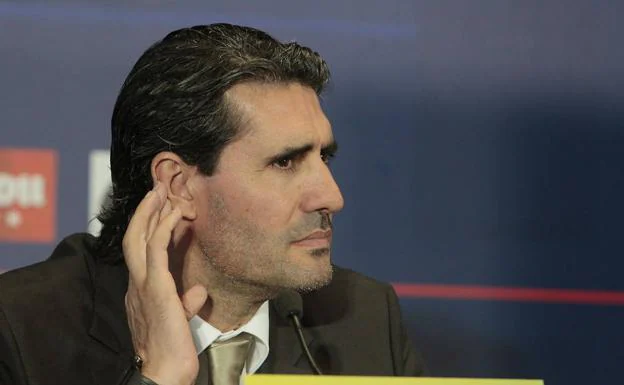 José Luis Pérez Caminero, cuando era directivo del Atlético de Madrid.