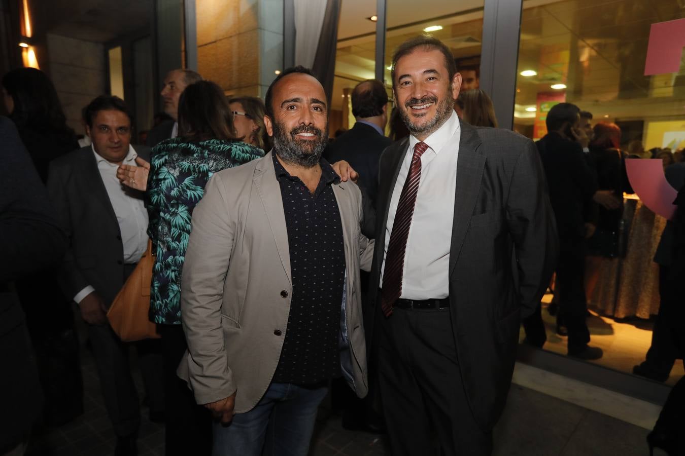 Después de la gala de Extremeños de HOY, los invitados pudieron disfrutar de un cóctel.