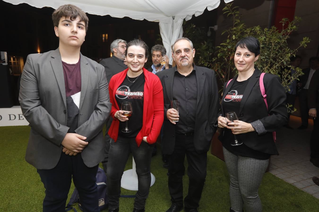 Después de la gala de Extremeños de HOY, los invitados pudieron disfrutar de un cóctel.