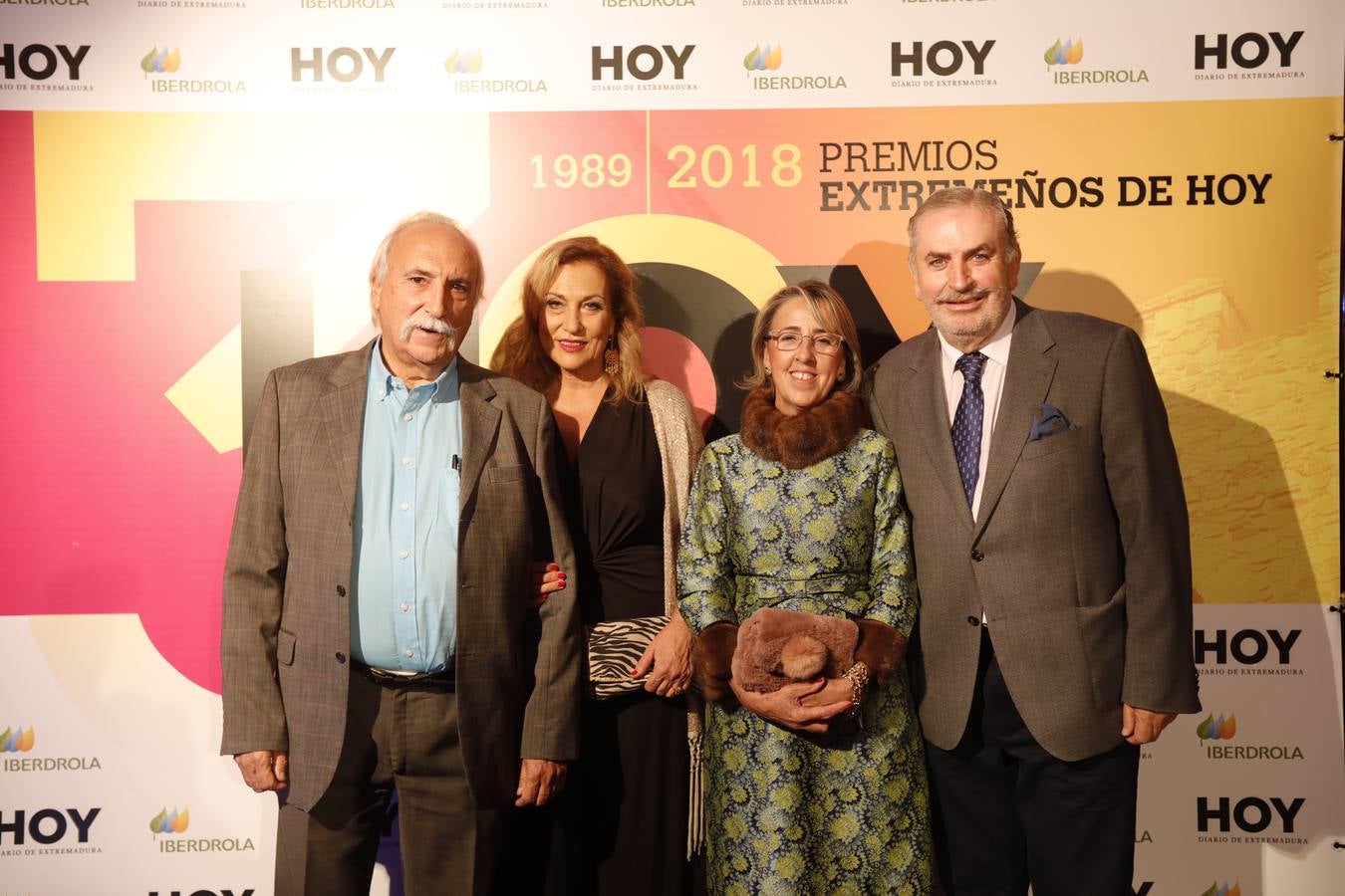 Los invitados pasaron por el photocall antes del comienzo de la gala
