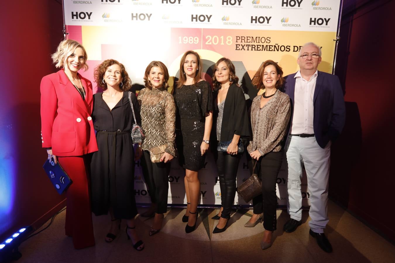 Los invitados pasaron por el photocall antes del comienzo de la gala