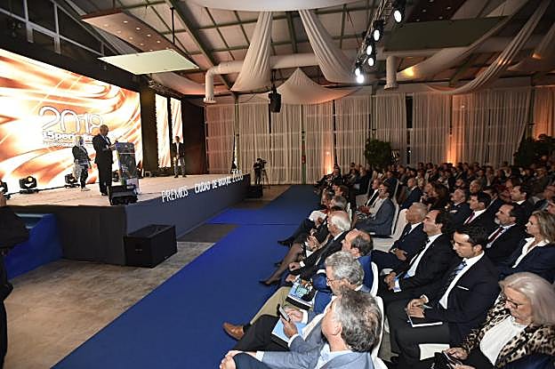 La gala se celebró ayer en el Hotel Río. :: José Vicente Arnelas