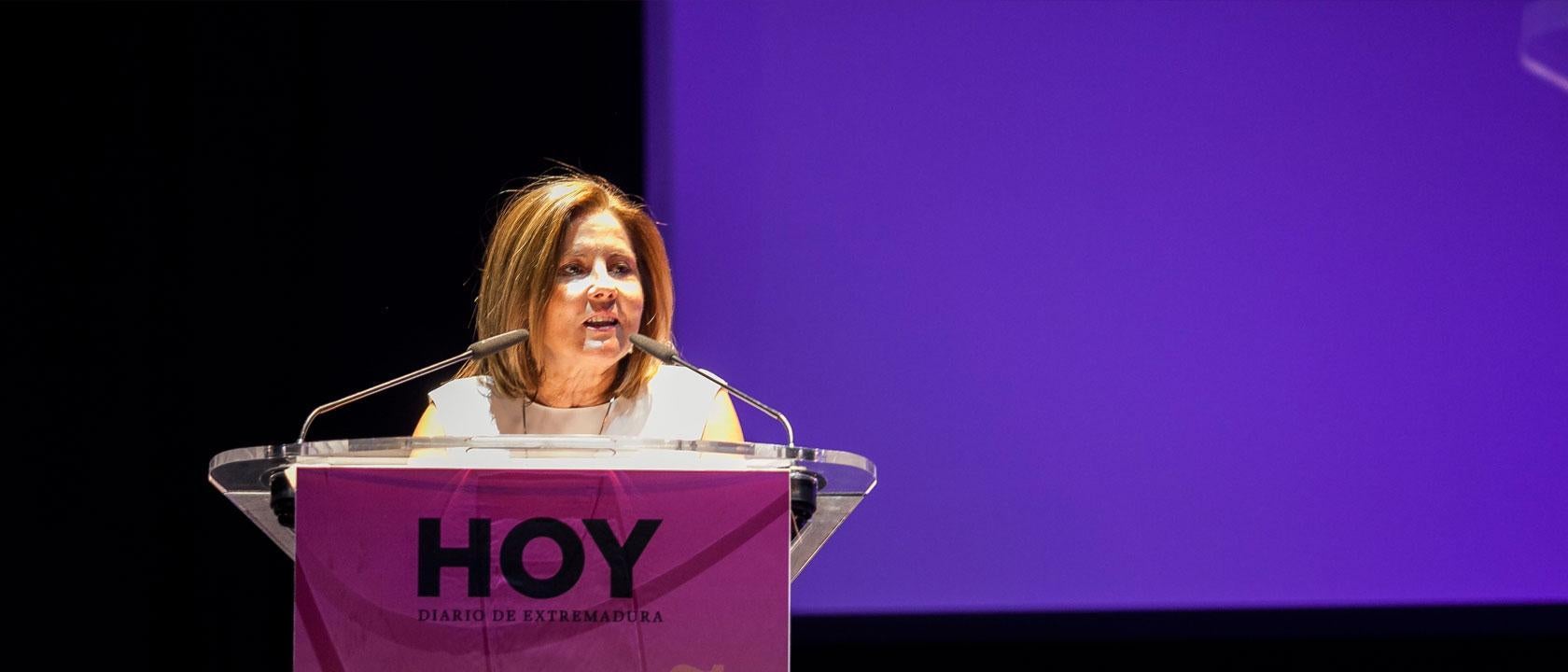 Discurso Manuela Martín: HOY es y quiere seguir siendo un foro abierto