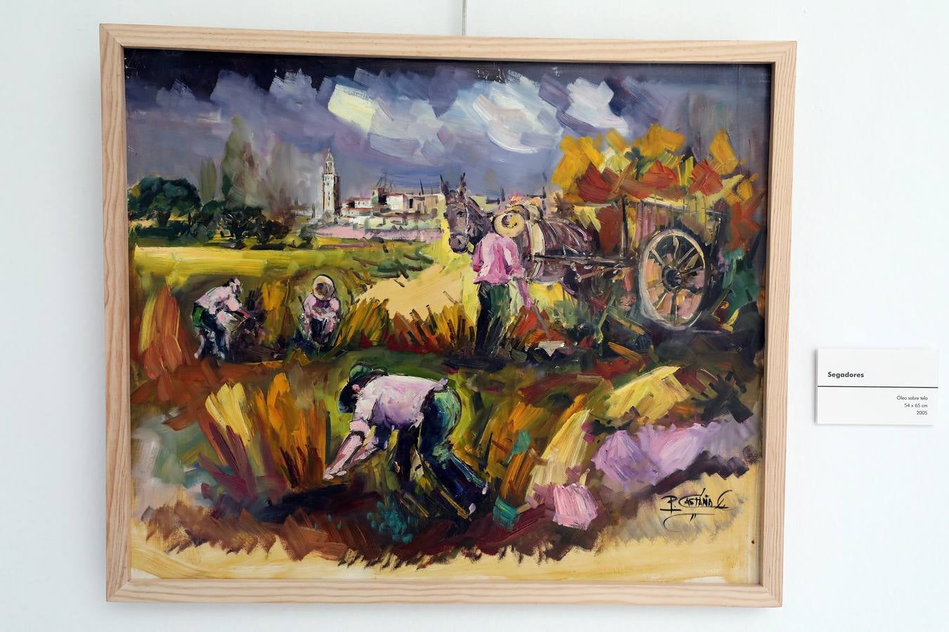 Una exposición de óleos y acuarelas del pintor extremeño Pedro Castaño, y que muestra las creaciones del autor desde sus inicios como artista, puede visitarse en la Asamblea de Extremadura, durante todo el mes de noviembre.