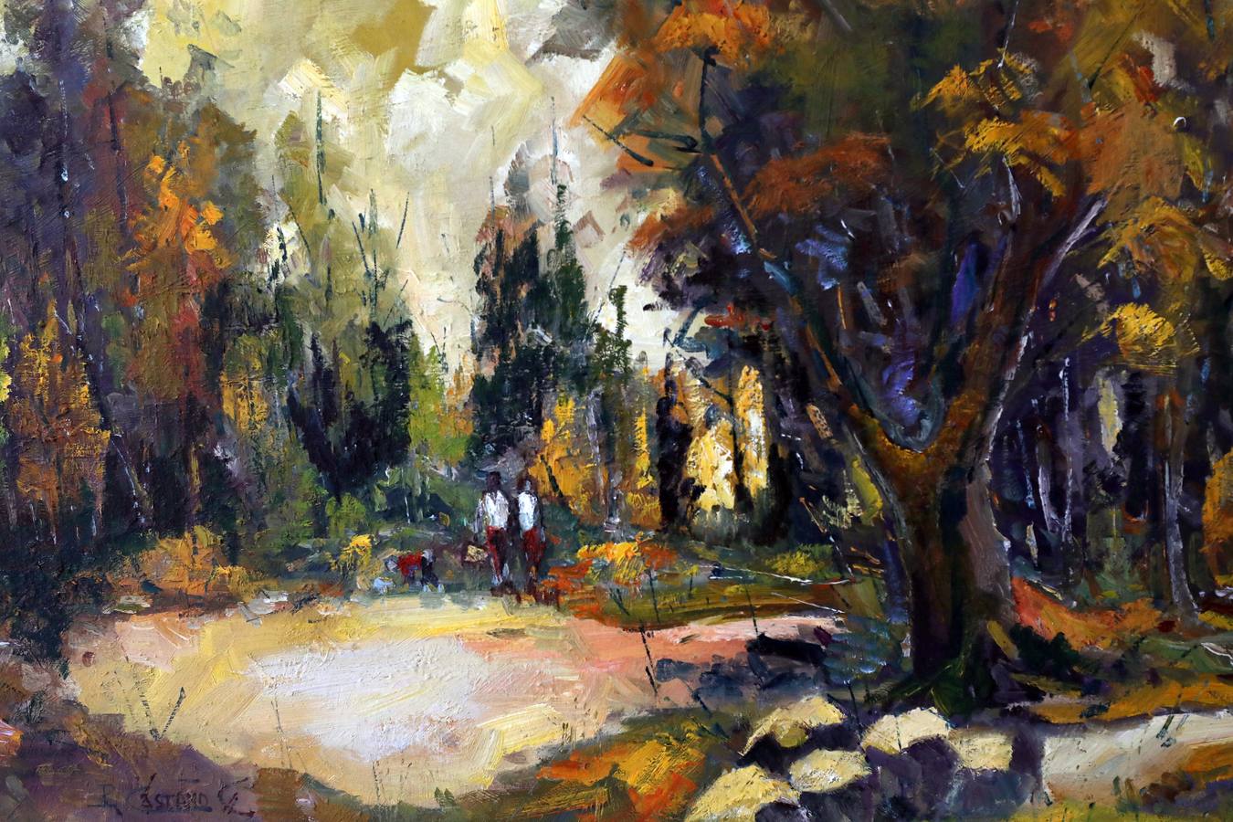 Una exposición de óleos y acuarelas del pintor extremeño Pedro Castaño, y que muestra las creaciones del autor desde sus inicios como artista, puede visitarse en la Asamblea de Extremadura, durante todo el mes de noviembre.